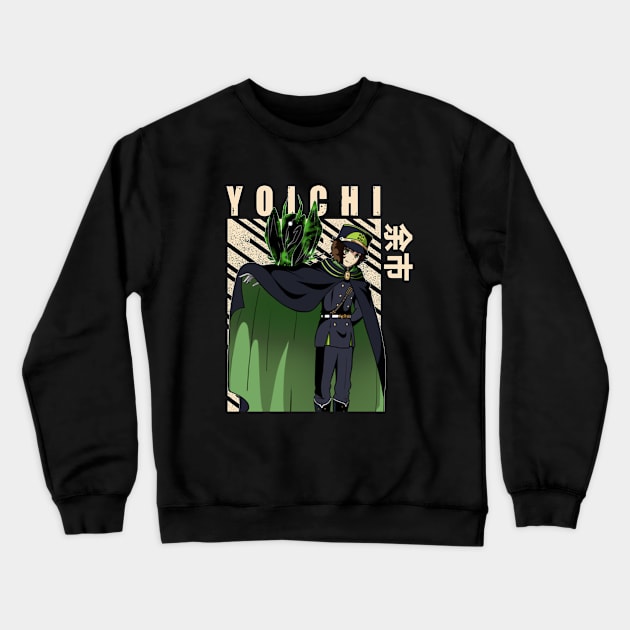 Yoichi Saotome - Owari no Seraph Crewneck Sweatshirt by Otaku Emporium